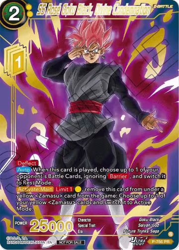 SS Rose Goku Black, Divine Condemnation (Gold Stamped) (P-756), Promotion Cards — DB Super card price