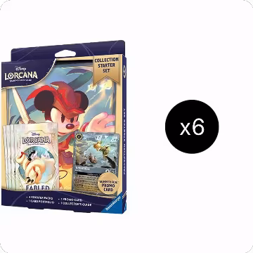 Disney Lorcana: Fabled Collection Starter Set Case, Fabled — Lorcana card price