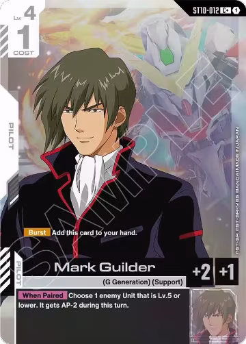 Mark Guilder (C+) (ST10-012), Starter Deck 10: Generation Pulse — Gundam card price