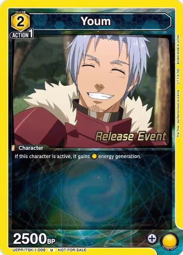 Youm (UEPR/TSK-1-008), That Time I Got Reincarnated as a Slime Release Event Cards — Union Arena card price