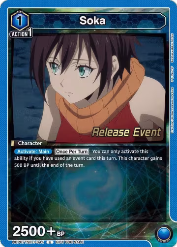 Soka (044) (UEPR/TSK-1-044), That Time I Got Reincarnated as a Slime Release Event Cards — Union Arena card price