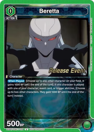 Beretta (UEPR/TSK-1-072), That Time I Got Reincarnated as a Slime Release Event Cards — Union Arena card price