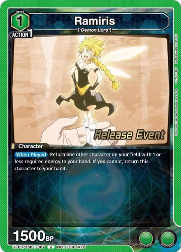 Ramiris (UEPR/TSK-1-087), That Time I Got Reincarnated as a Slime Release Event Cards — Union Arena card price