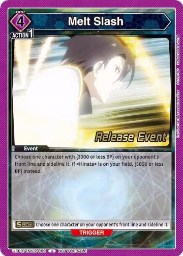 Melt Slash (UEPR/TSK-2-059), That Time I Got Reincarnated as a Slime Release Event Cards — Union Arena card price