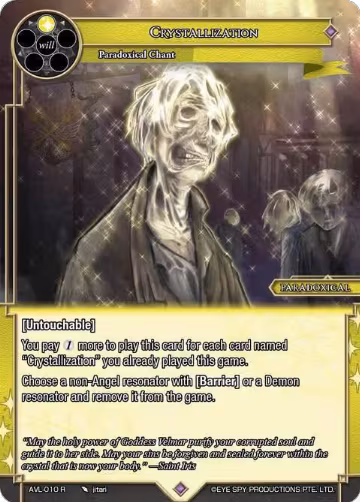 Crystallization (AVL-010 R), Attack on Velmardia — Force of Will card price