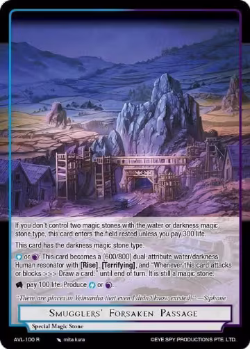 Smugglers' Forsaken Passage (AVL-100 R), Attack on Velmardia — Force of Will card price