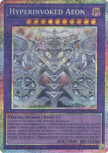 Hyperinvoked Aeon (Starlight Rare) (CORI-EN033), Chaos Origins — Yu-Gi-Oh! card price