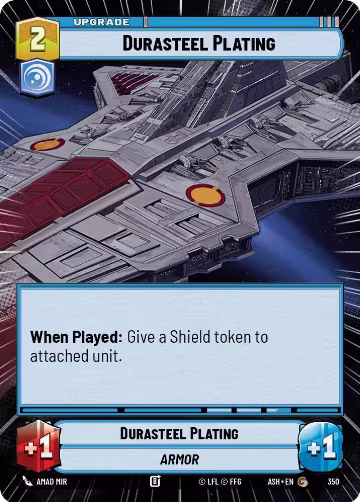 Durasteel Plating (Hyperspace) (350), Ashes of the Empire — Star Wars card price