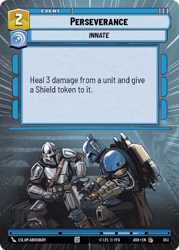 Perseverance (Hyperspace) (353), Ashes of the Empire — Star Wars card price
