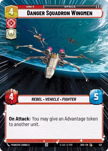 Danger Squadron Wingmen (Hyperspace) (421), Ashes of the Empire — Star Wars card price