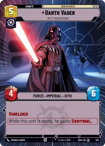 Darth Vader - Meet Your Destiny (Hyperspace) (507), Ashes of the Empire — Star Wars card price