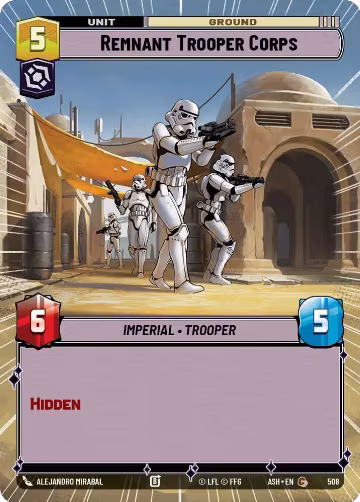 Remnant Trooper Corps (Hyperspace) (508), Ashes of the Empire — Star Wars card price