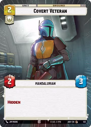 Covert Veteran (Hyperspace) (513), Ashes of the Empire — Star Wars card price