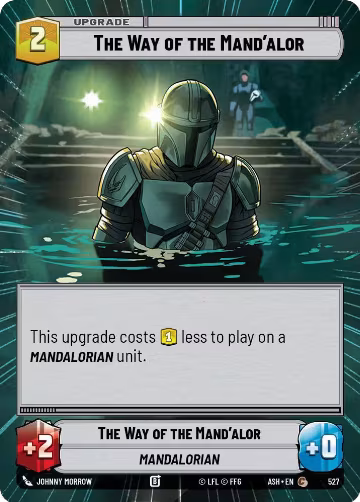 The Way of the Mand'alor (Hyperspace) (527), Ashes of the Empire — Star Wars card price