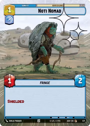 Noti Nomad (Hyperspace Foil) (571), Ashes of the Empire — Star Wars card price