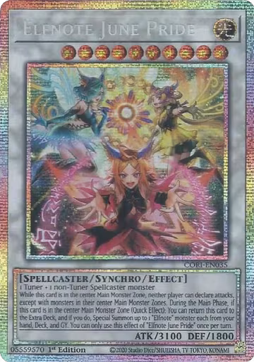 Elfnote June Pride (Starlight Rare) (CORI-EN035), Chaos Origins — Yu-Gi-Oh! card price