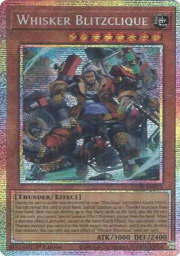 Whisker Blitzclique (Starlight Rare) (CORI-EN010), Chaos Origins — Yu-Gi-Oh! card price