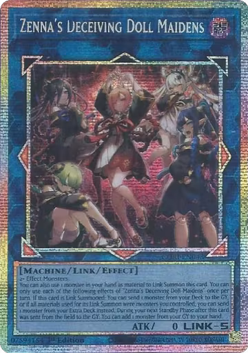 Zenna's Deceiving Doll Maidens (Starlight Rare) (CORI-EN043), Chaos Origins — Yu-Gi-Oh! card price