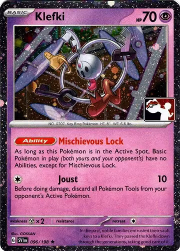 Klefki - 096/198 (Cosmos Holo) (096/198), Prize Pack Series Cards — Pokémon card price