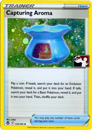 Capturing Aroma - 153/195 (Cosmos Holo) (153/195), Prize Pack Series Cards — Pokémon card price