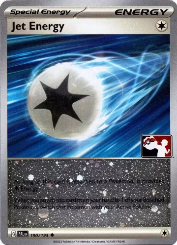 Jet Energy - 190/193 (Cosmos Holo) (190/193), Prize Pack Series Cards — Pokémon card price