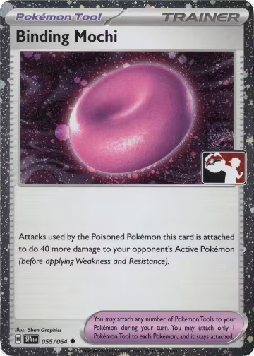 Binding Mochi - 055/064 (Cosmos Holo) (055/064), Prize Pack Series Cards — Pokémon card price