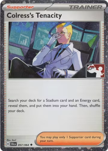 Colress's Tenacity - 057/064 (Cosmos Holo) (057/064), Prize Pack Series Cards — Pokémon card price
