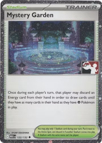 Mystery Garden - 122/132 (Cosmos Holo) (122/132), Prize Pack Series Cards — Pokémon card price