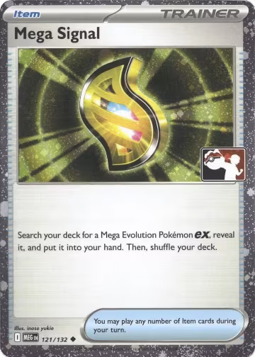 Mega Signal - 121/132 (Cosmos Holo) (121/132), Prize Pack Series Cards — Pokémon card price