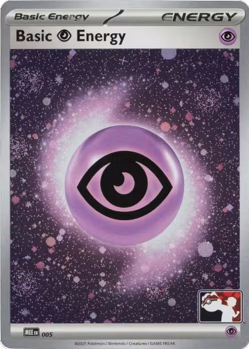 Basic Psychic Energy - MEE 005 (Cosmos Holo) (005), Prize Pack Series Cards — Pokémon card price