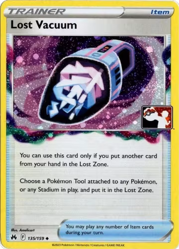 Lost Vacuum - 135/159 (Cosmos Holo) (135/159), Prize Pack Series Cards — Pokémon card price