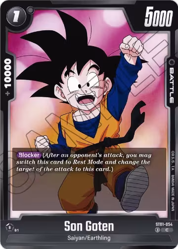 Son Goten - ST01-054 (ST01-054), Story Booster 01 — DB Fusion card price