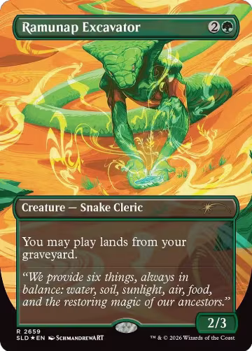 Ramunap Excavator (2659), Secret Lair Drop Series — Magic card price