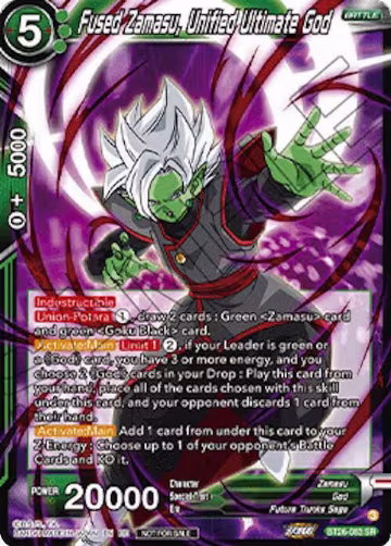 Fused Zamasu, Unified Ultimate God (Deluxe Pack 2026 Vol.2) (BT26-083), Tournament Promotion Cards — DB Super card price