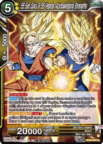 SS Son Goku & SS Vegeta, Acknowledging Strengths (Deluxe Pack 2026 Vol.2) (BT28-094), Tournament Promotion Cards — DB Super card price