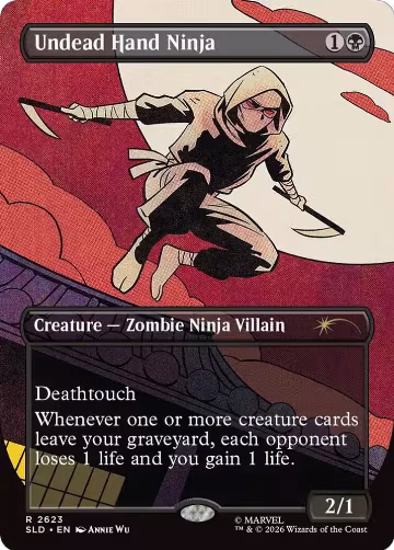 Undead Hand Ninja (2623), Secret Lair Drop Series — Magic card price