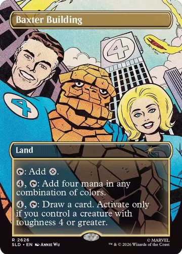 Baxter Building (2626), Secret Lair Drop Series — Magic card price