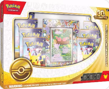 30th Celebration Ditto Premium Collection, 30th Celebration — Pokémon sealed product price