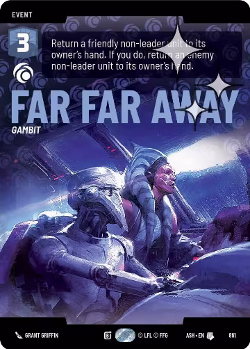 Far Far Away (Prestige Foil) (861), Ashes of the Empire — Star Wars card price
