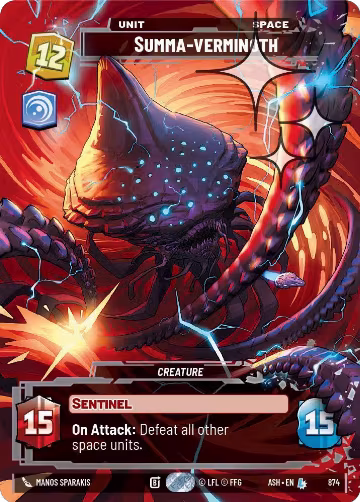 Summa-verminoth (Prestige Foil) (874), Ashes of the Empire — Star Wars card price