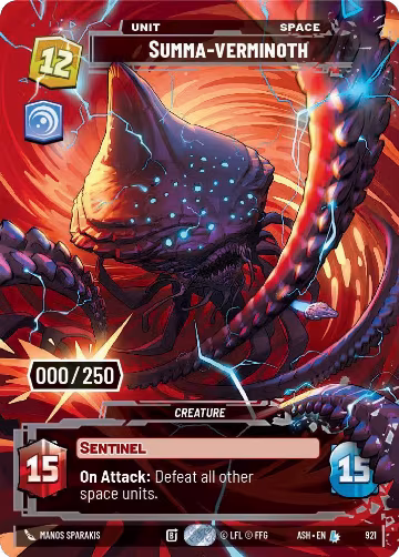 Summa-verminoth (Serialized) (921), Ashes of the Empire — Star Wars card price