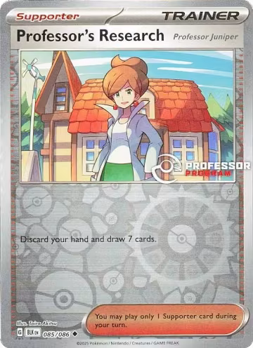 Professor's Research [Professor Juniper] - 085/086 (085/086), Professor Program Promos — Pokémon card price