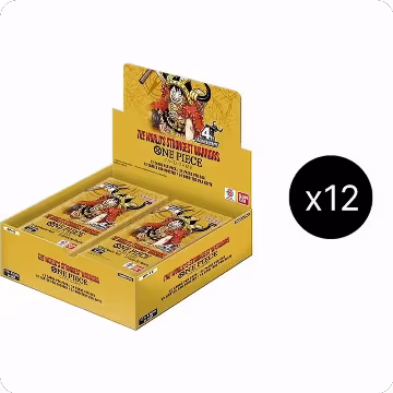 The World's Strongest Warriors Booster Box Case, The World's Strongest Warriors — One Piece sealed product price