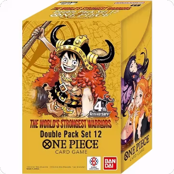 Double Pack Set Vol. 12, The World's Strongest Warriors — One Piece sealed product price