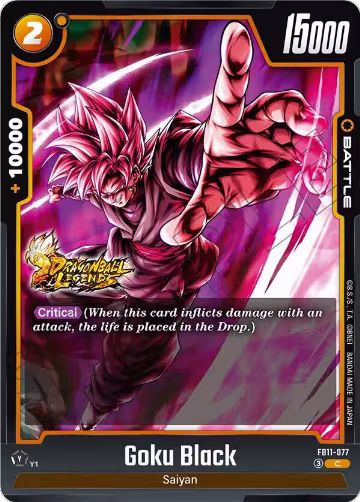 Goku Black - FB11-077 (FB11-077), Brightness of Hope — DB Fusion card price