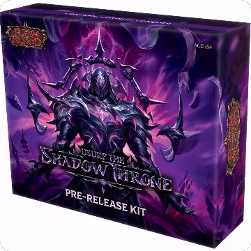 Usurp the Shadow Throne Pre-release Kit, Usurp the Shadow Throne Pre-release Cards — Flesh & Blood sealed product price