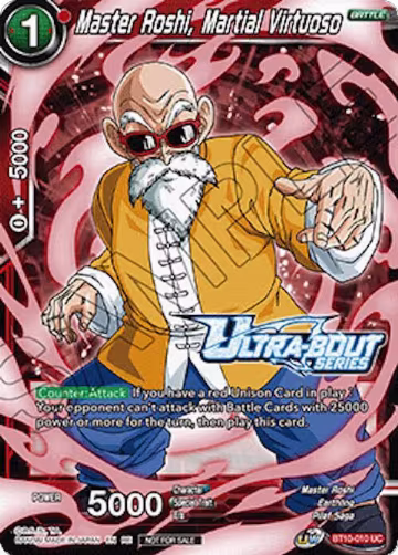 Master Roshi, Martial Virtuoso (Event Pack 19) (BT10-010), Tournament Promotion Cards — DB Super card price