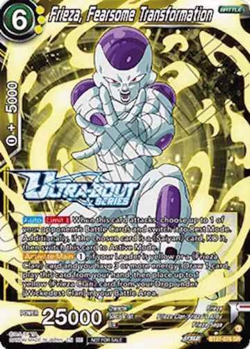 Frieza, Fearsome Transformation (Event Pack 19) (BT27-076), Tournament Promotion Cards — DB Super card price