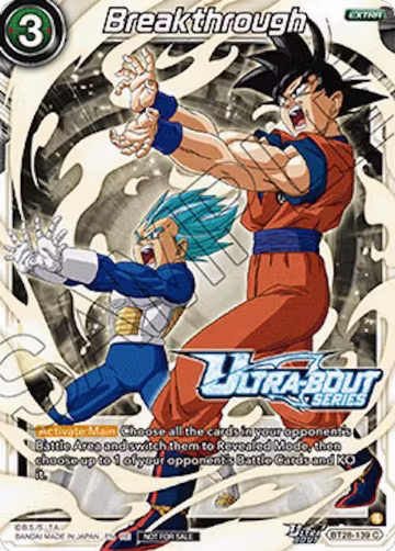 Breakthrough (Event Pack 19) (BT28-139), Tournament Promotion Cards — DB Super card price