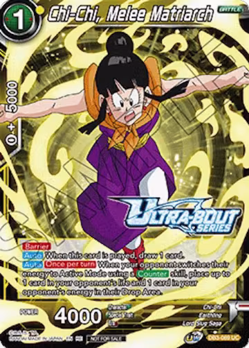Chi-Chi, Melee Matriarch (Event Pack 19) (DB3-089), Tournament Promotion Cards — DB Super card price